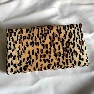 LEOPARD PRINT CLUTCH BAG🖤🤎